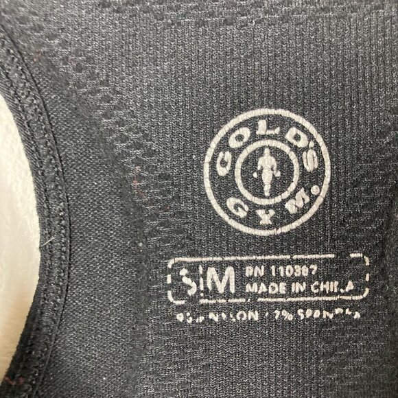 Womens Golds Gym Racer Back Athletic Compression Top - Picture 8 of 8